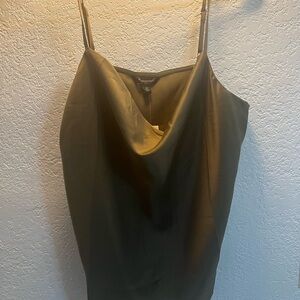 Banana Republic olive green Satin Camisole